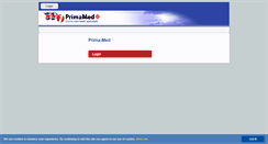 Desktop Screenshot of prima-med.com