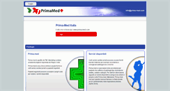Desktop Screenshot of italia.prima-med.com